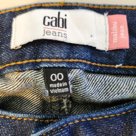 CAbi Malibu jeans size 00 like new - Picture 4 of 4